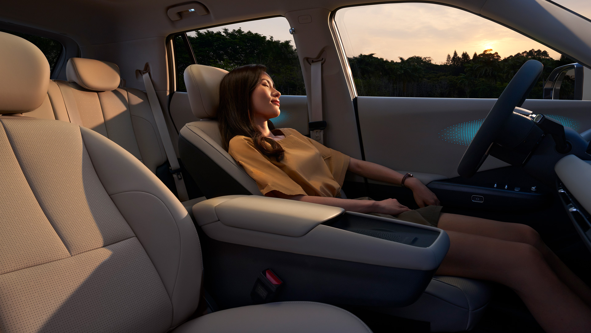 Technologia przednich foteli