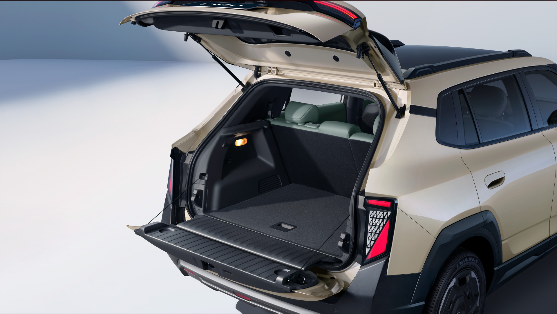 Przestronne, elastyczne wnętrze.